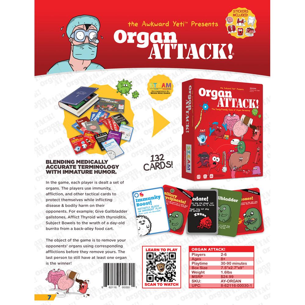 OrganATTACK! Board Game - Games - Science Museum Shop