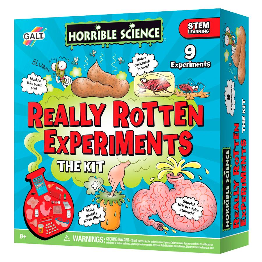 Really Rotten Experiments The Kits - Horrible Science - Experiments - Science Museum Shop