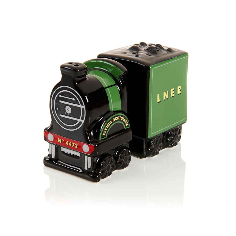 National Railway Museum Flying Scotsman Salt and Pepper Shakers - Train Kitchenware - Science Museum Shop
