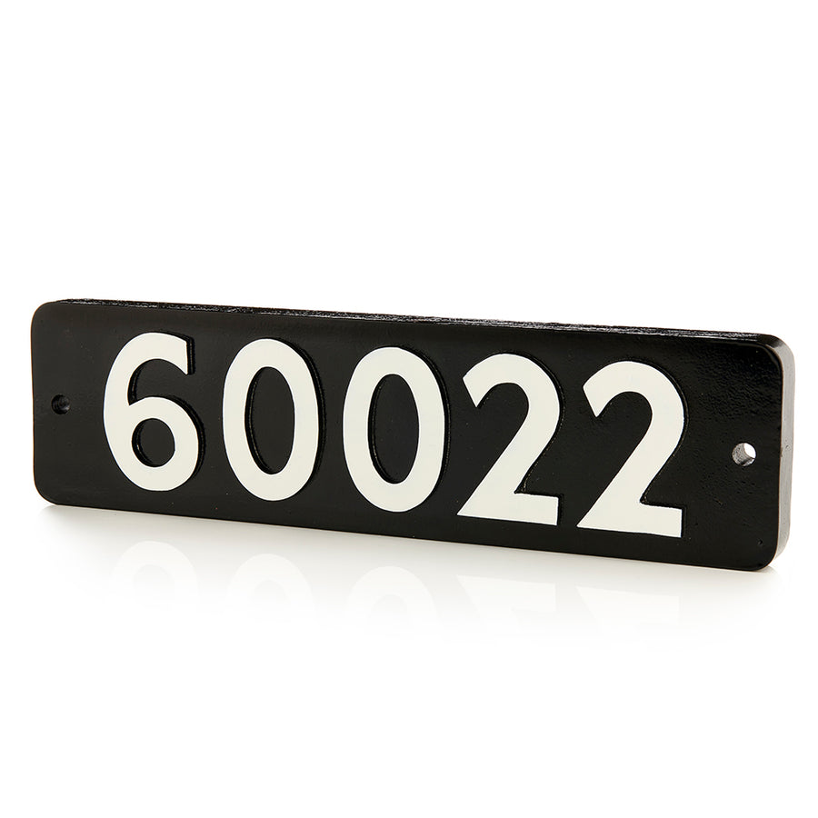 Mallard Smokebox Number Plate -Train, Locomotive signs & gifts - National Railway Museum - Science Museum Shop