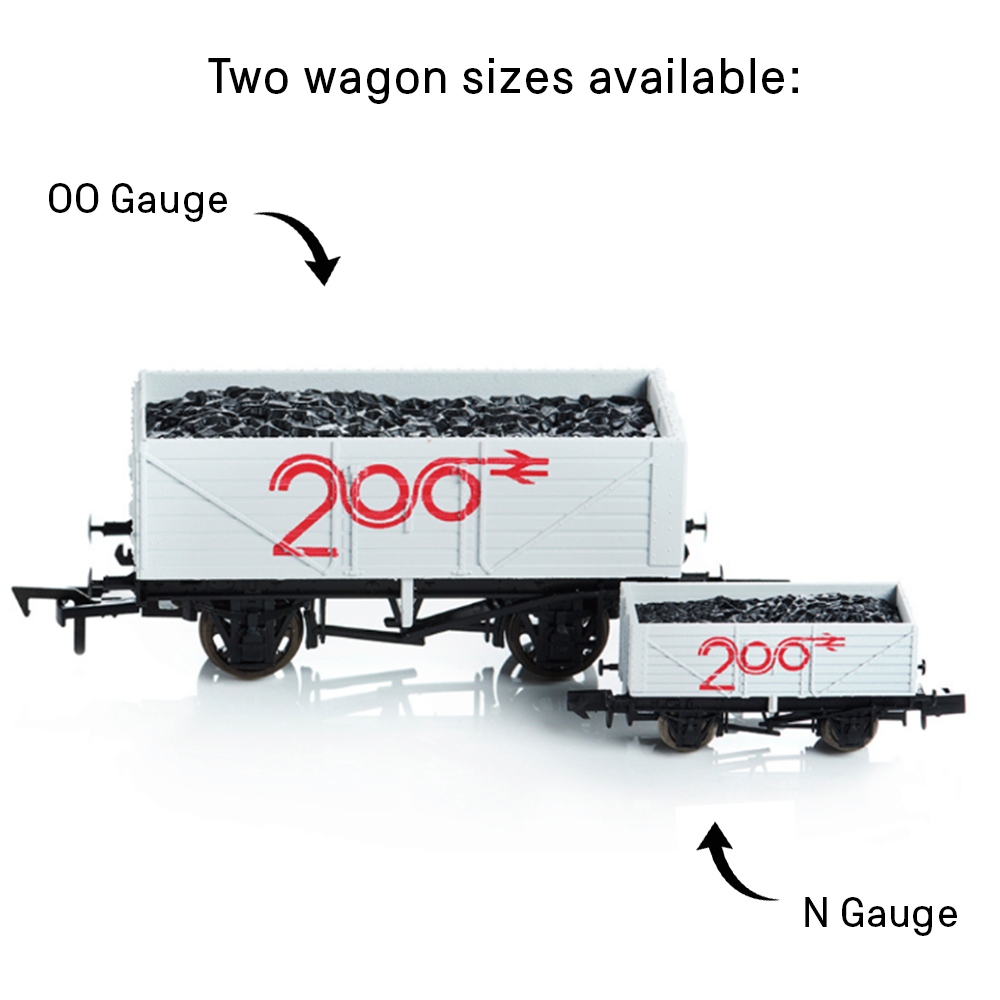 Model Railway Size Bigger Than 00 Gauge DISPLAY/FREE-ROLLING WAP7
