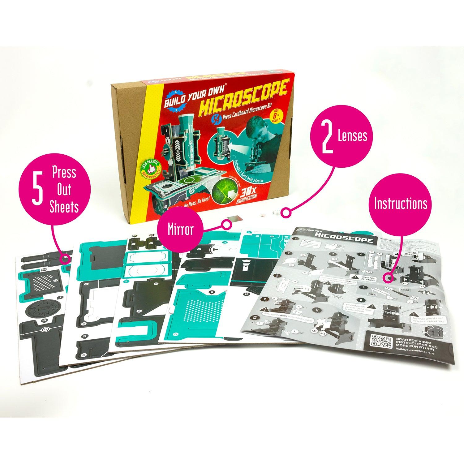 Build Your Own Microscope Kit - Kits - STEM Toy -Science Museum Shop