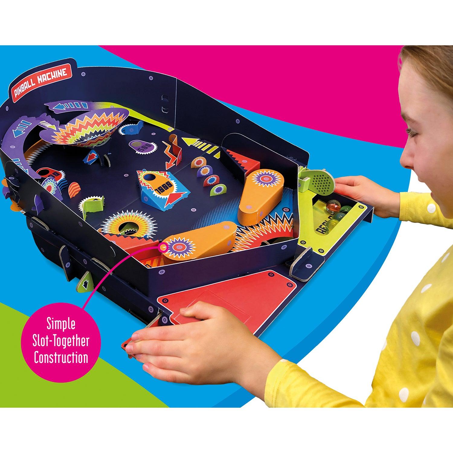 Build Your Own Pinball Machine Kit - Kits - Science Museum Shop