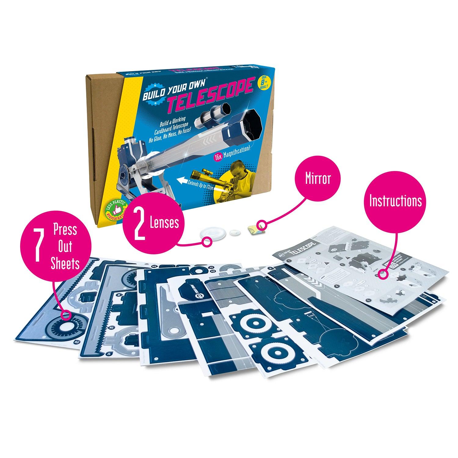Build Your Own Telescope Kit - Kits - Science Museum Shop