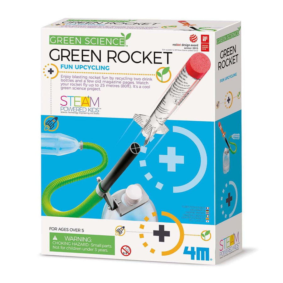 Build Your Own Green Rocket Science Kit - STEM Toy - Science Museum Shop