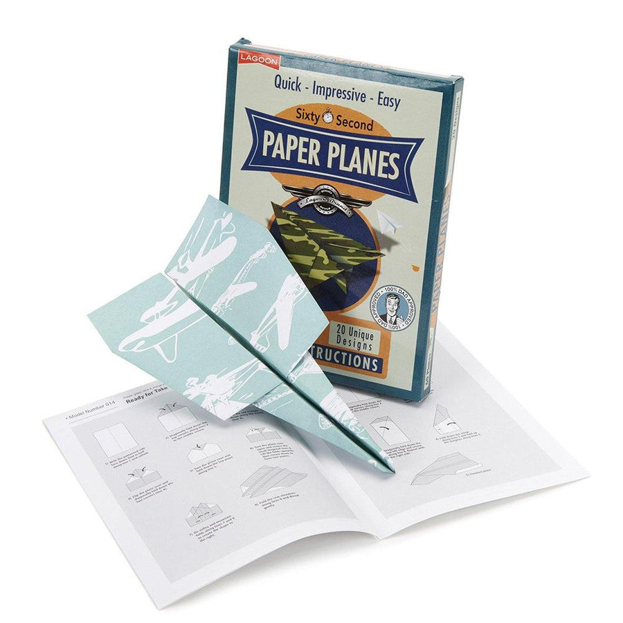 60 Second Paper Planes kit - Kits -STEM Toy - Science Museum Shop