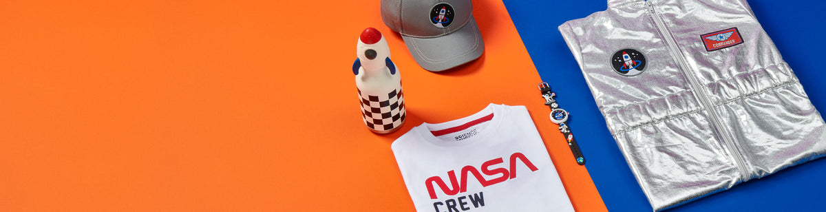 Space-themed Clothing & Pyjamas, Toys, Space Food, & Telescopes ...