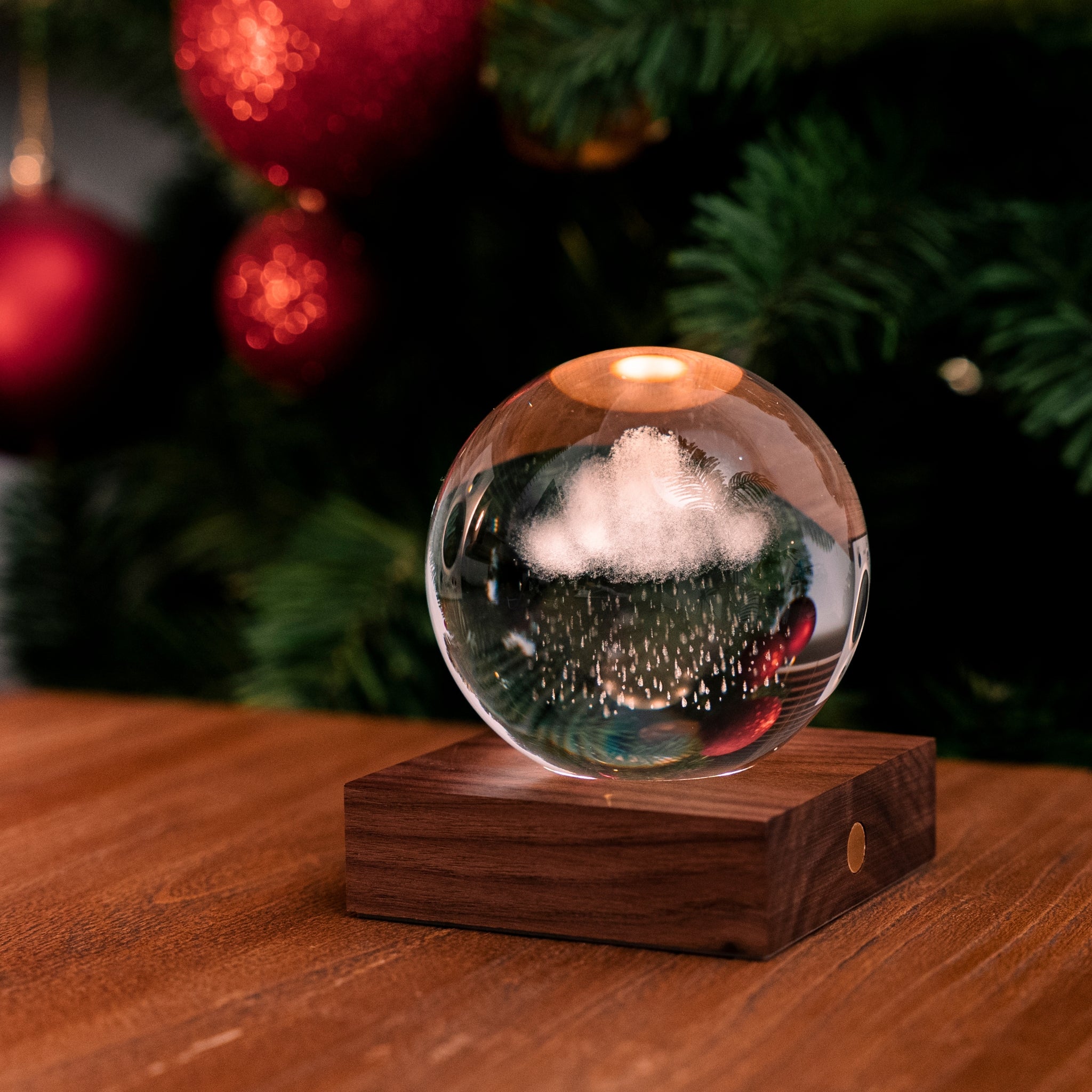 Gingko Design Amber Light 3D Laser - Rain Cloud Home Tech - Science Museum Shop