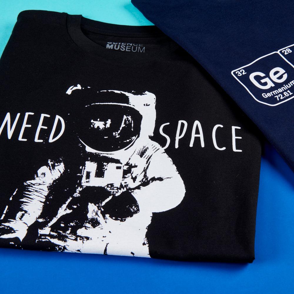 Science Museum I Need Space T-shirt - Clothing - Science Museum Shop