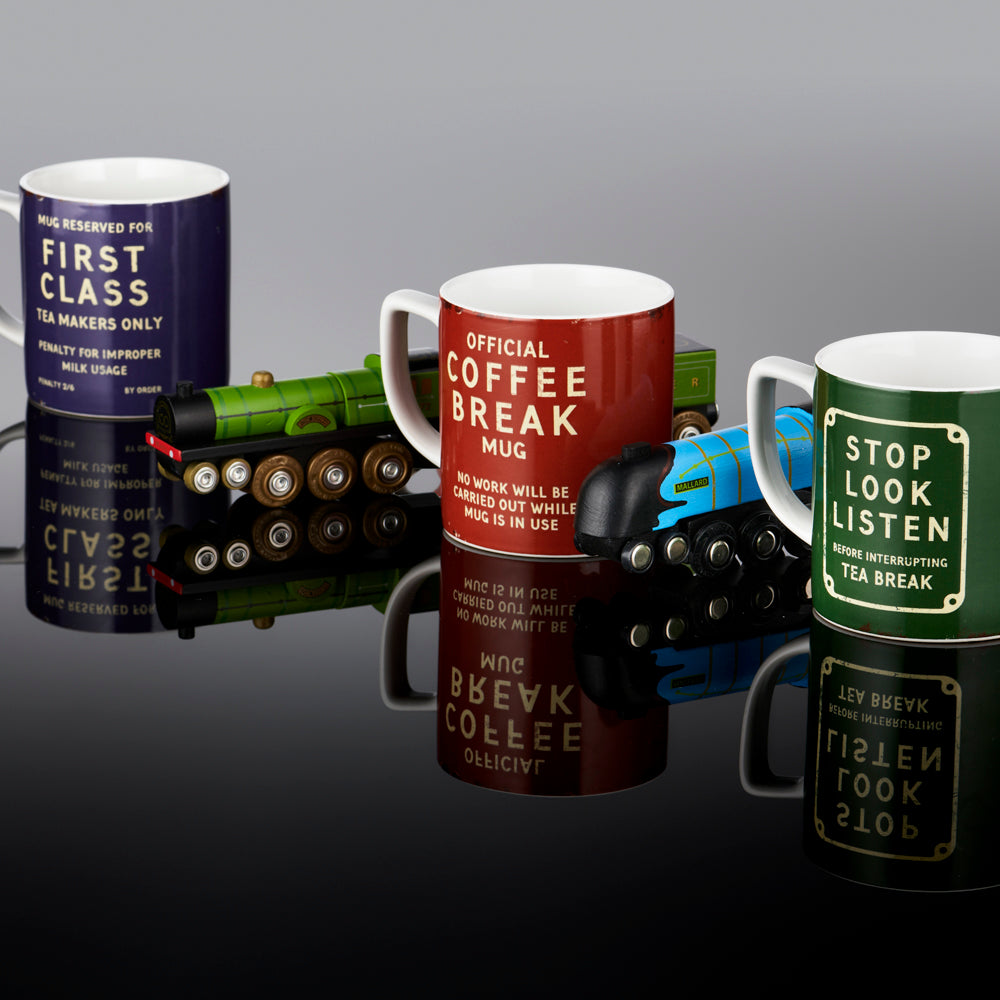 National Railway Museum Navy First Class Mug Mugs - Science Museum Shop