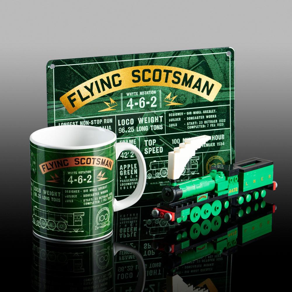 National Railway Museum Flying Scotsman Fact File Mug Mugs - Science Museum Shop
