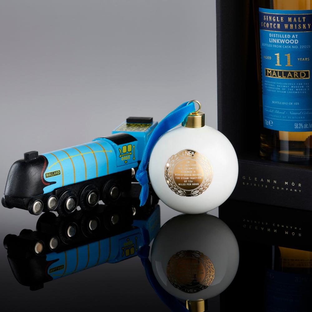 National Railway Museum Mallard Premium Bauble Decoration - Science Museum Shop