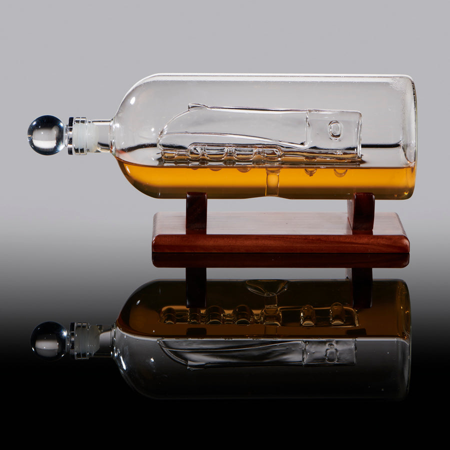 Mallard Train Decanter Bottle