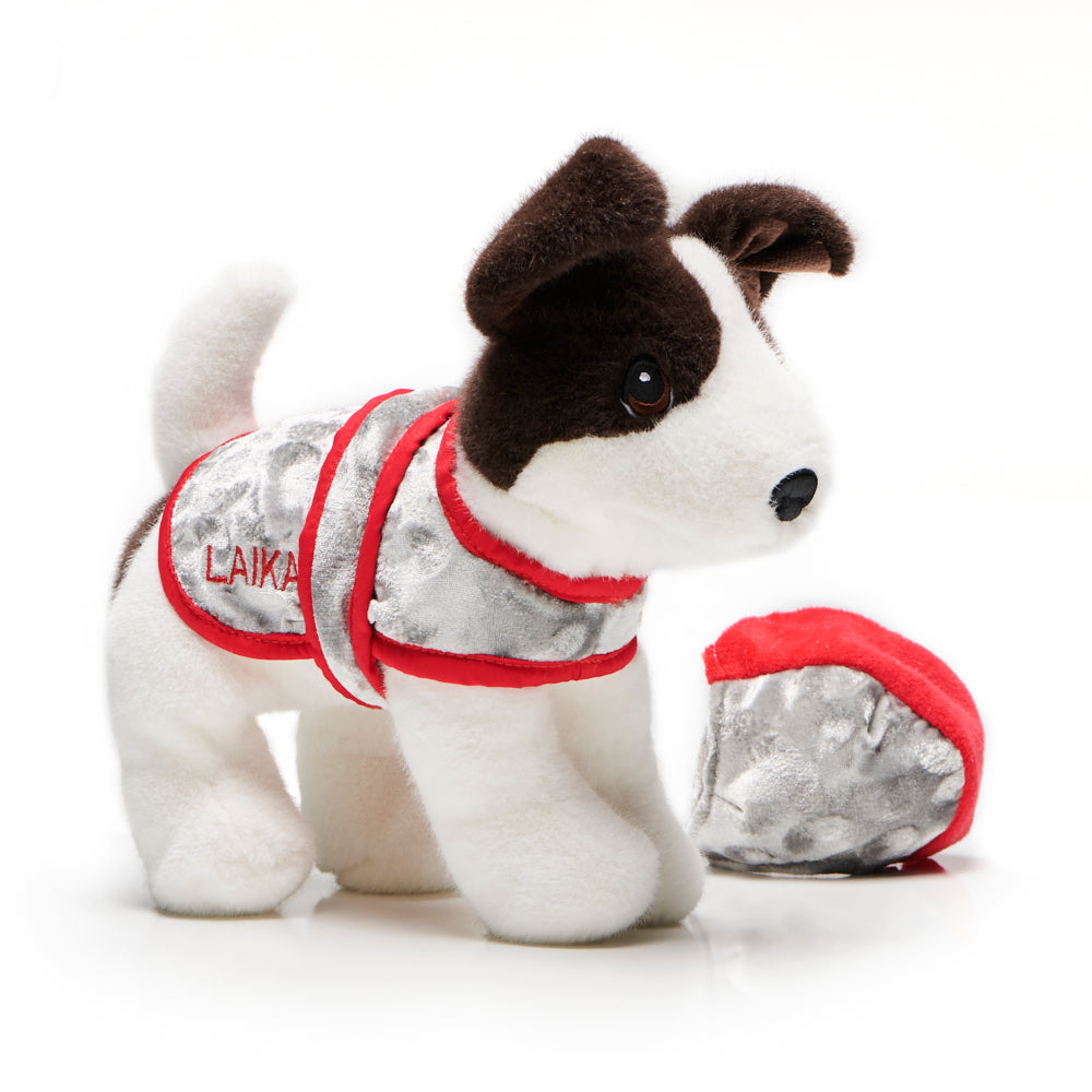 Science Museum Laika Eco Plush Dog Soft Toys - Science Museum Shop