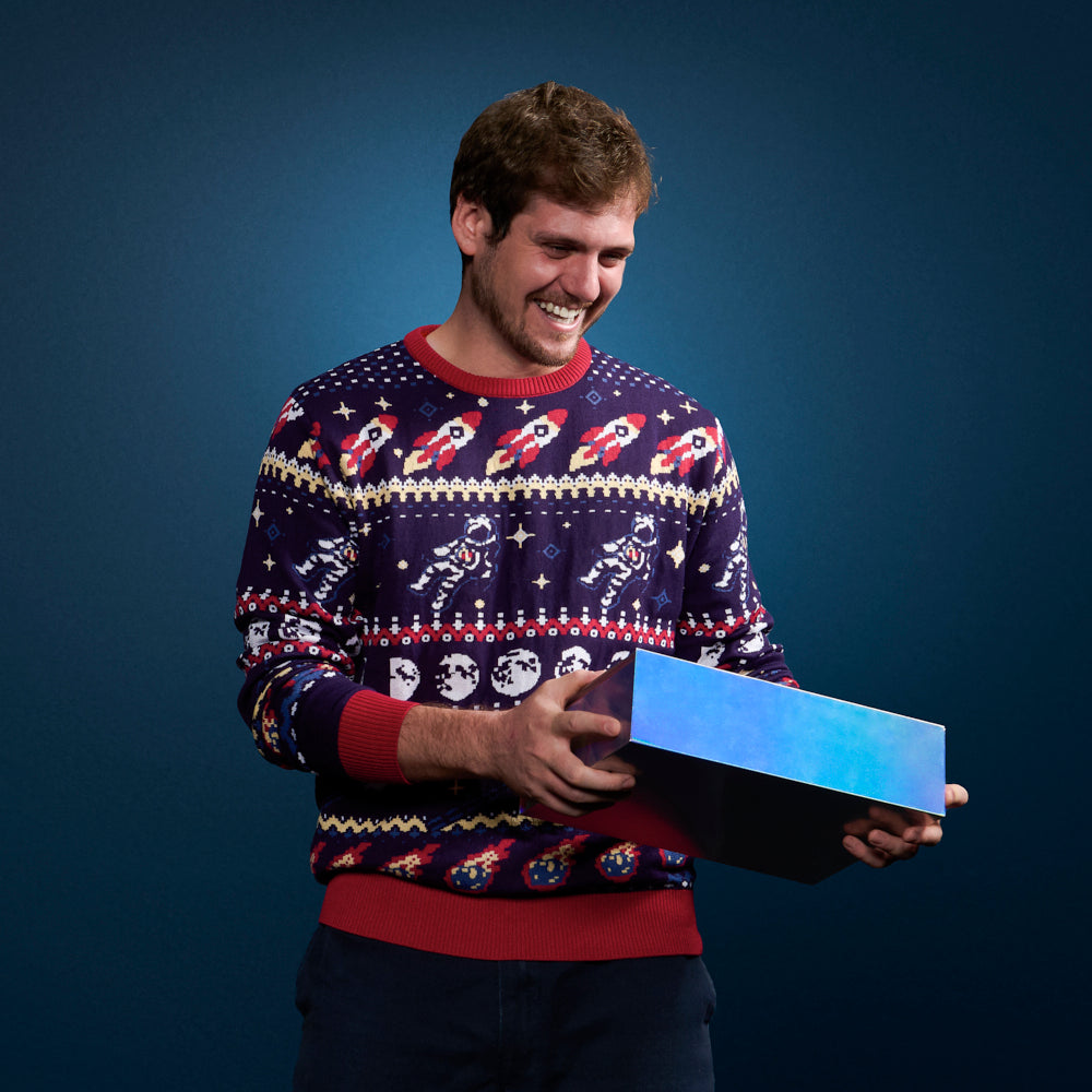 Science Museum Adults Space Christmas Jumper Clothing - Science Museum Shop