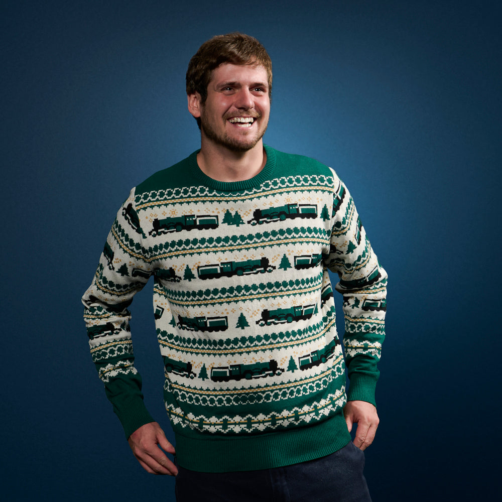 National Railway Museum Adults Christmas Jumper Clothing - Science Museum Shop