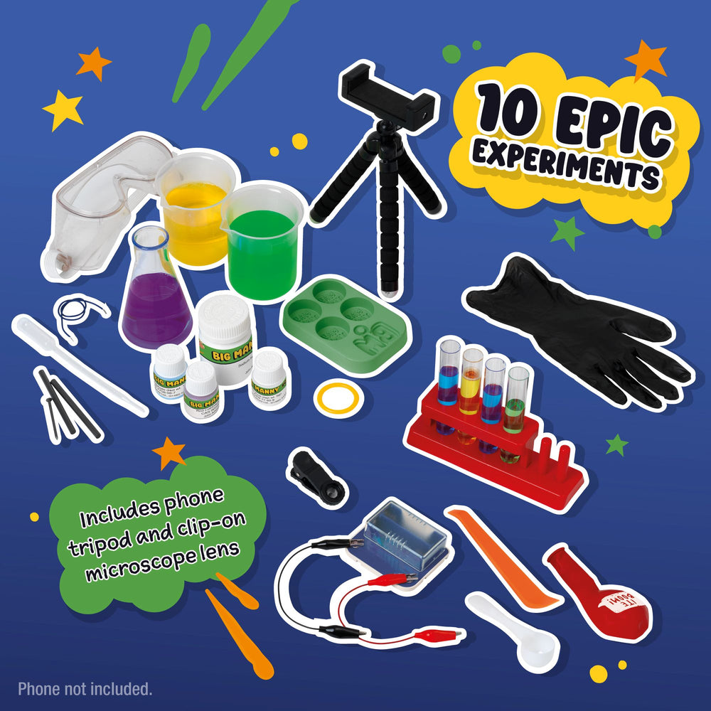 Big Manny Science Innit Epic Chemistry Kit Experiments - Science Museum Shop