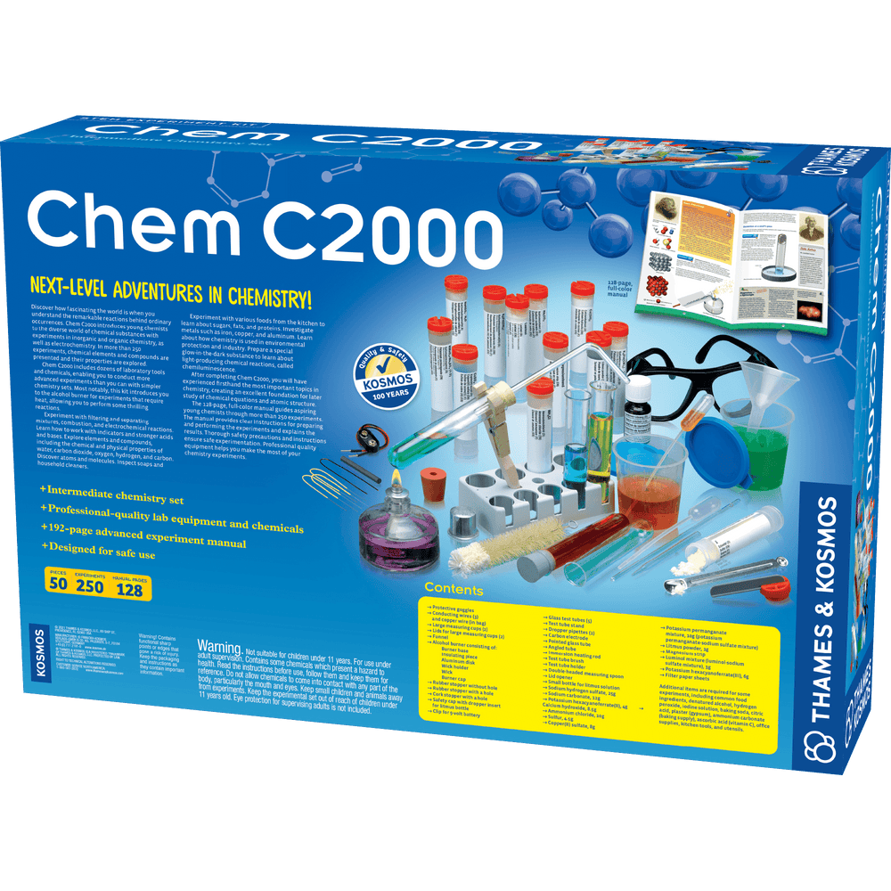 Chemistry C2000 Kit Experiments - Science Museum Shop