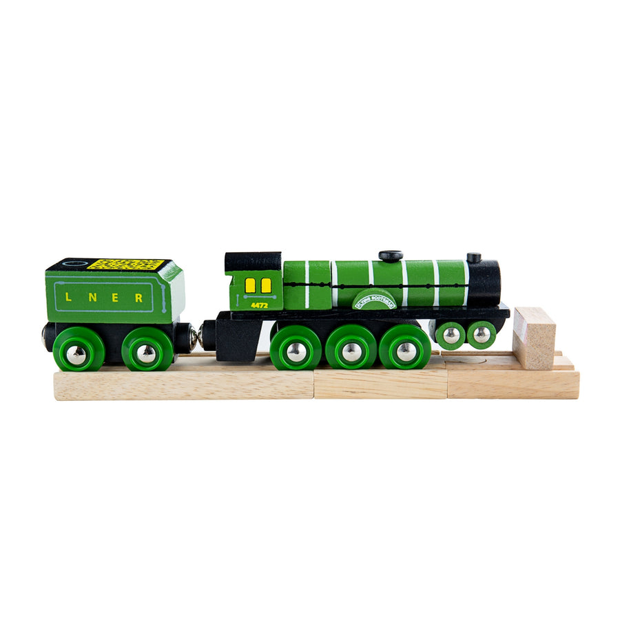 National Railway Museum Flying Scotsman Wooden Train Model Toy Kids Railways Models - Science Museum Shop