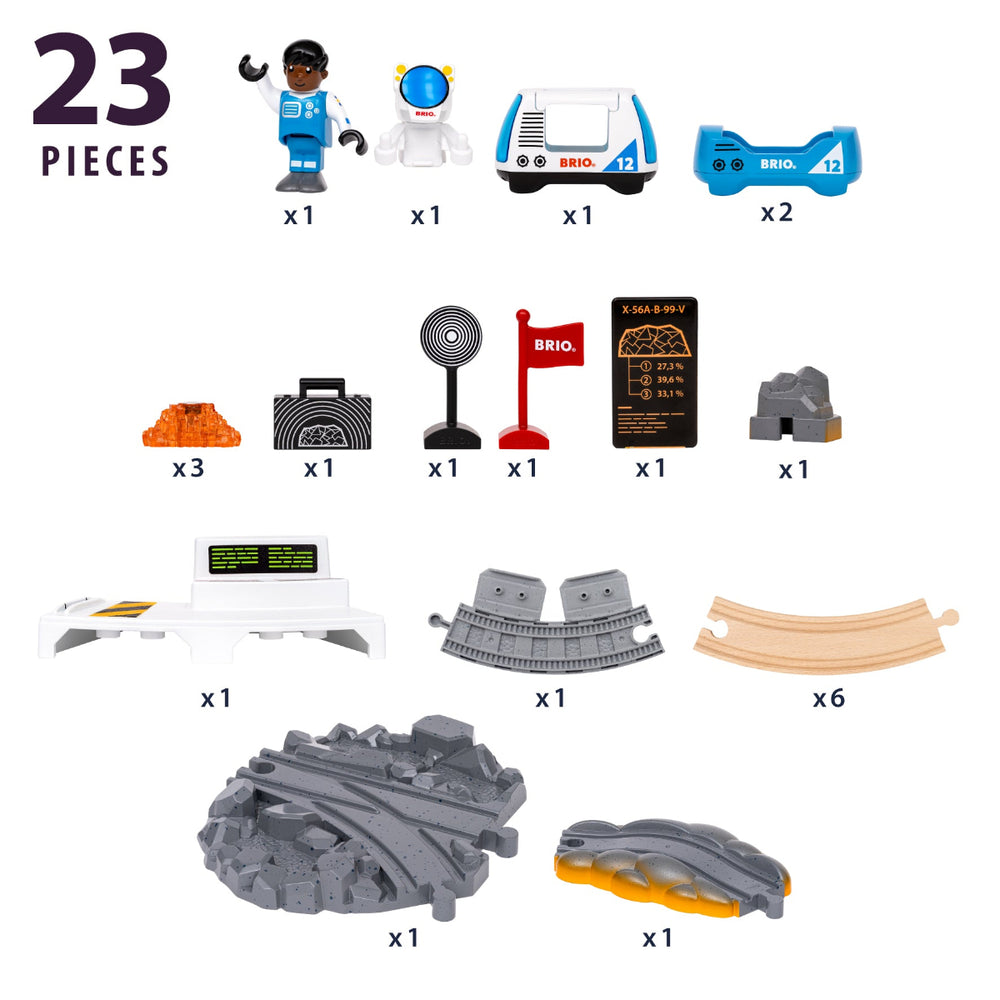 BRIO Space Exploration Set Kids Railways Models - Science Museum Shop