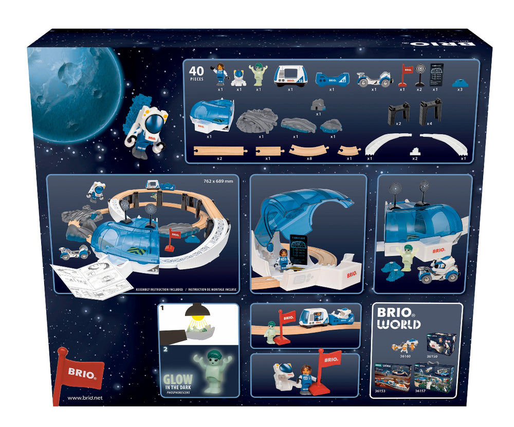 BRIO Space Station Set Kids Railways Models - Science Museum Shop