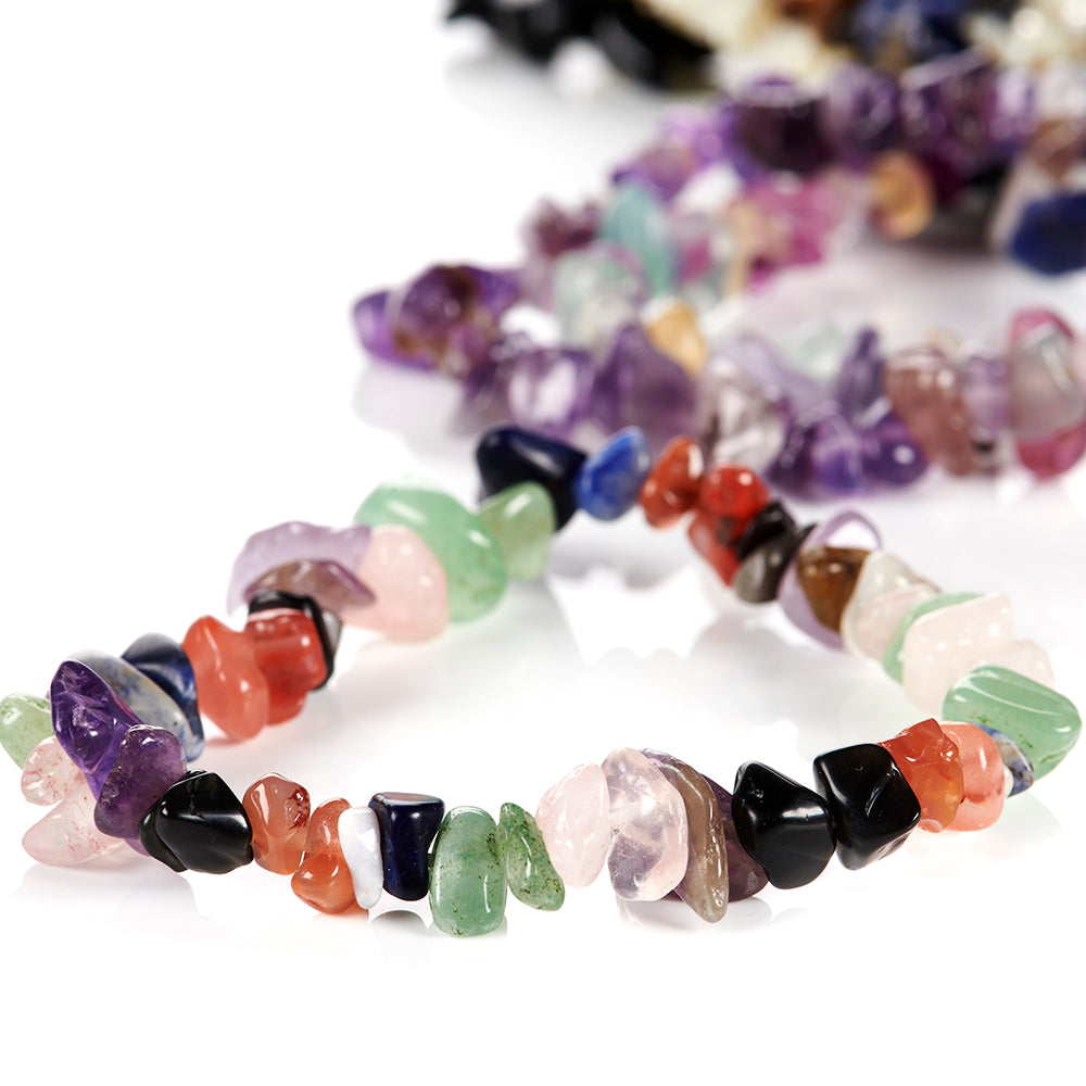 British Fossils Real Gemstones Bracelet Set of 3 Gemstones - Science Museum Shop