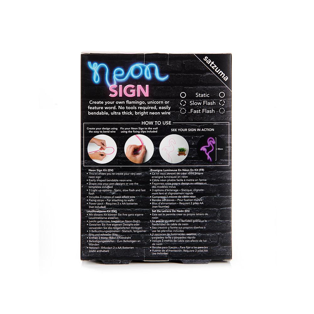 Neon Sign Making Kit DIY Neon Sign Kit | Science Museum Shop
