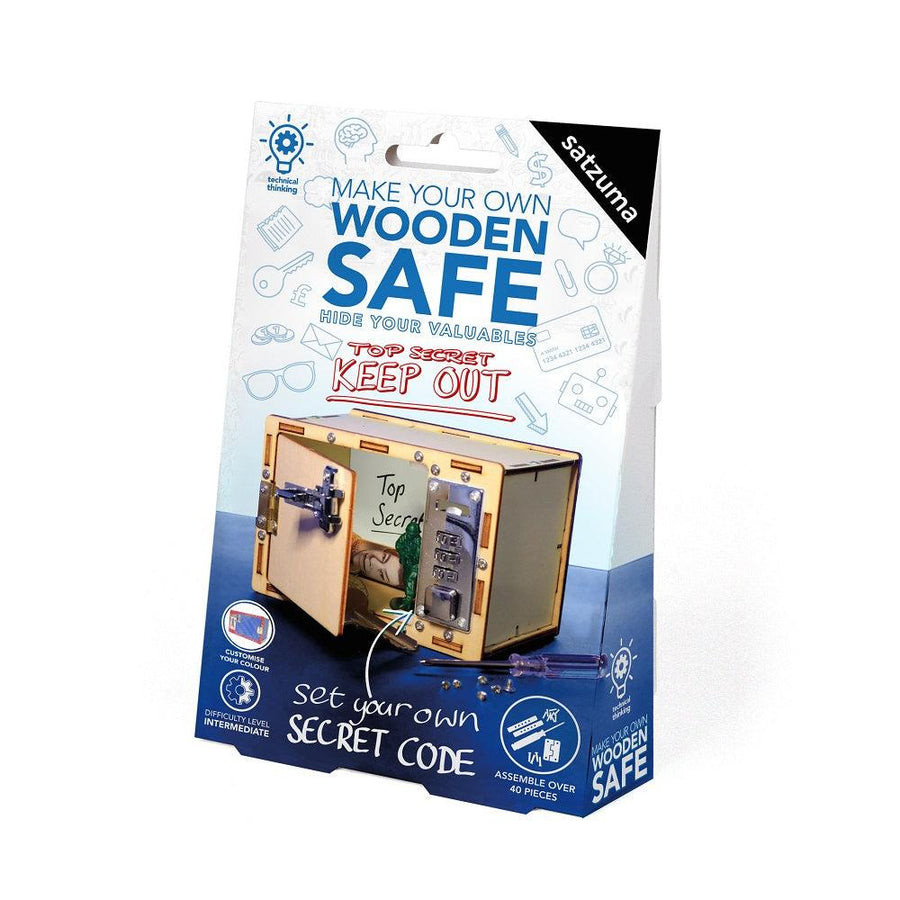 Make Your Own Wooden Safe Kit