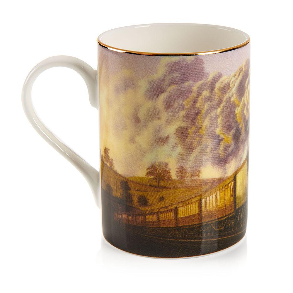 National Railway Museum Flying Scotsman Painted Mug