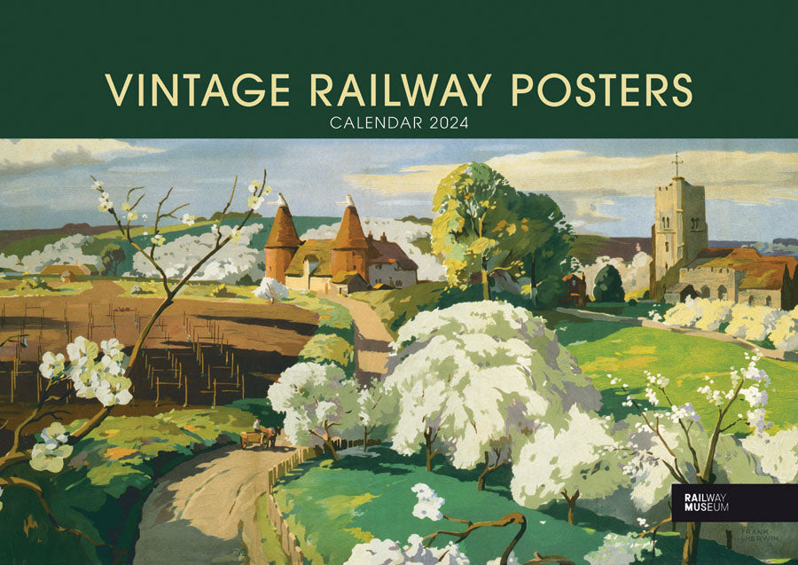 National Railway Museum Vintage Railway Posters 2024 Calendar