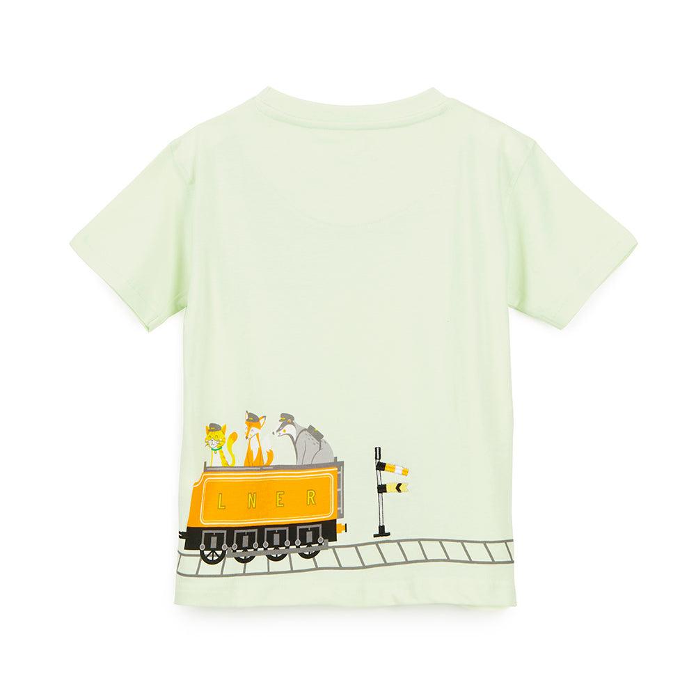 National Railway Museum Kids Flying Scotsman Animals T-shirt