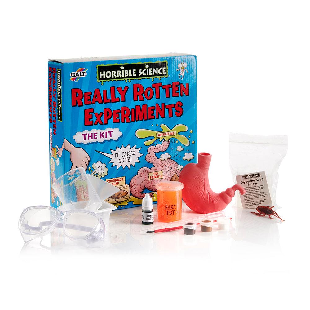 Really Rotten Experiments The Kits - Horrible Science