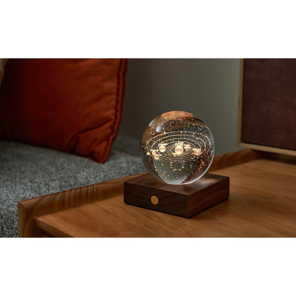 Gingko Design Amber Crystal Light - Solar System -by sofa - Science Museum Shop