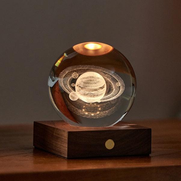 Gingko Design Amber Crystal Light - Saturn - best seller item - Science  Museum Shop