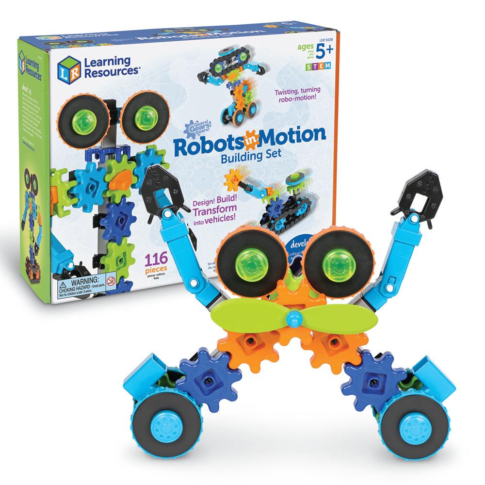 Learning Express Robots Robots In Motion Building Set | Science Museum Shop