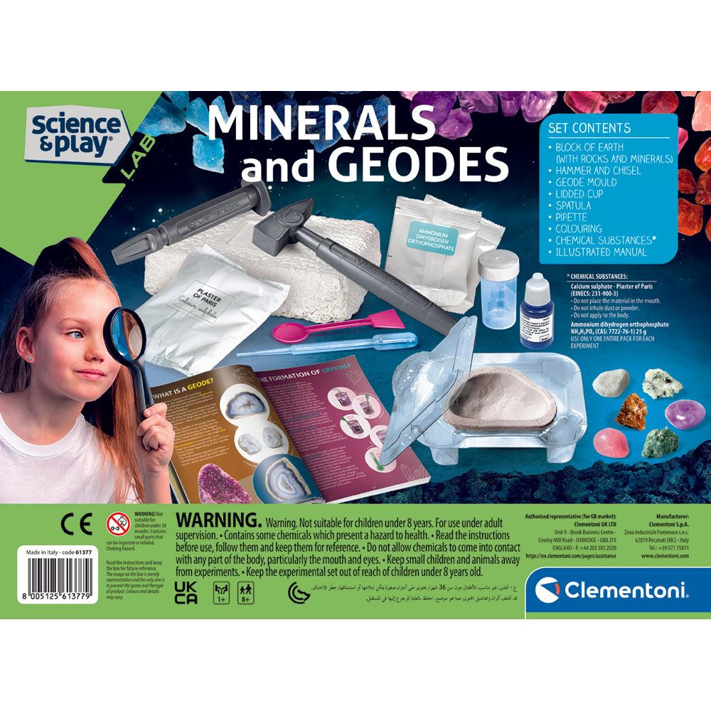 Minerals and Geodes Kit Gemstones - Science Museum Shop