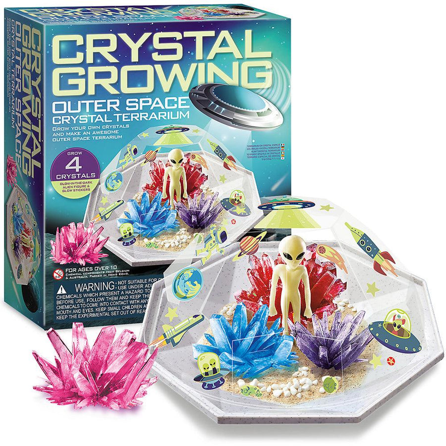 Crystal Growing Outer Space Crystal Terrarium - Gemstones -STEM Toy- Science Museum Shop