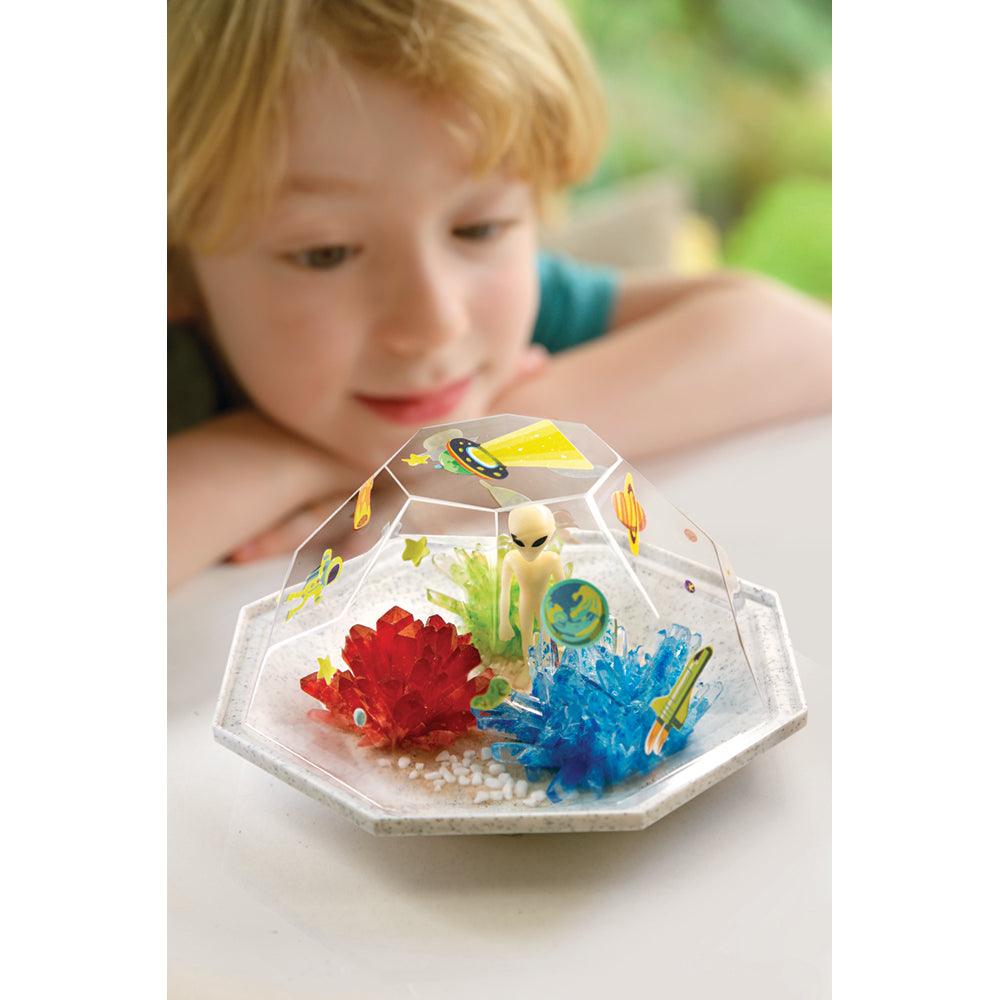 Crystal Growing Outer Space Crystal Terrarium Gemstones - Science Museum Shop