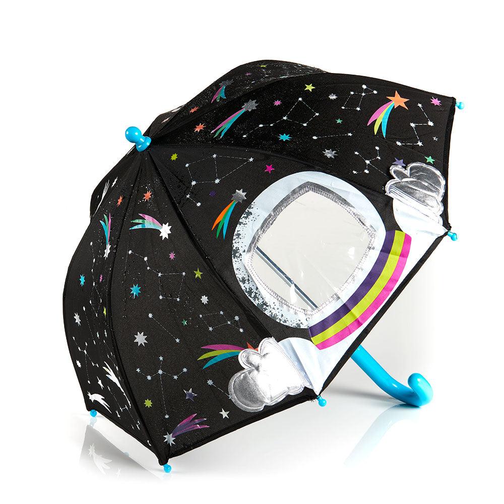 Kids Colour Changing 3D Astro Space Umbrella