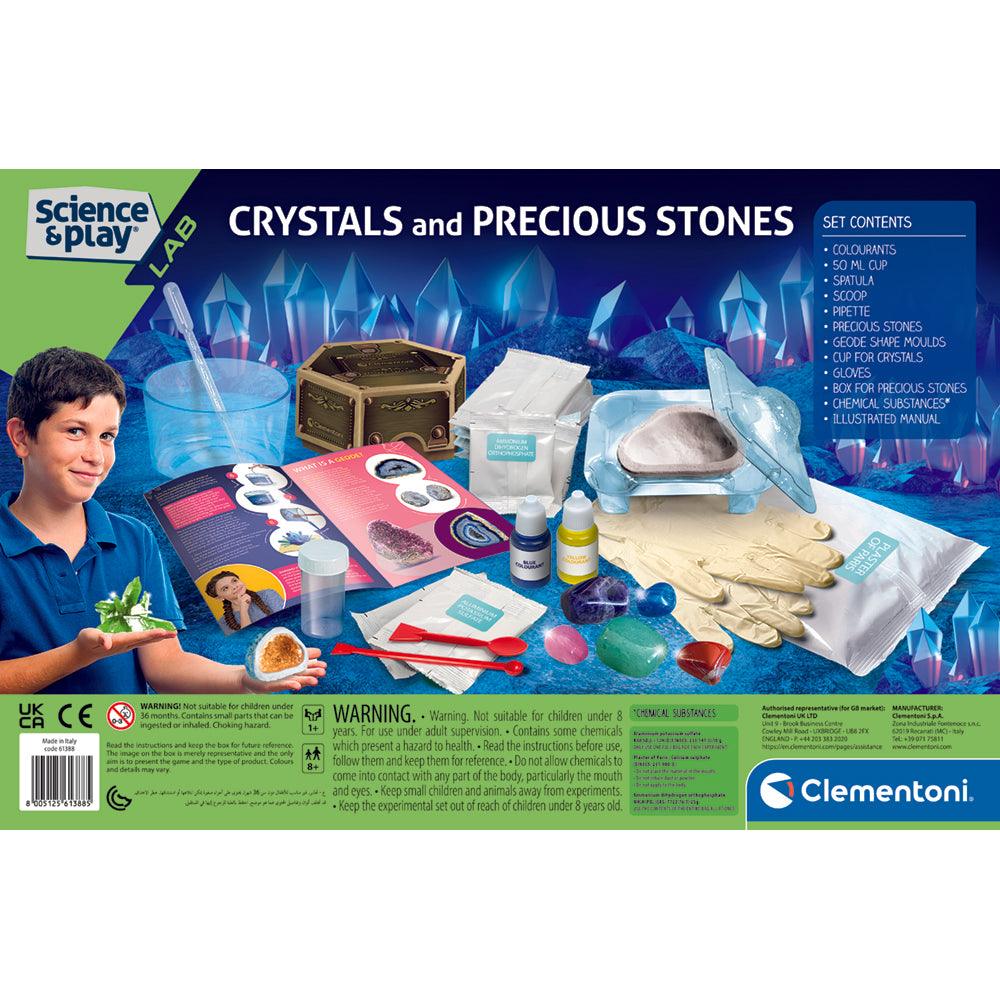 Crystals and Precious Stone Experiment Kit - Gemstones - Science Museum Shop