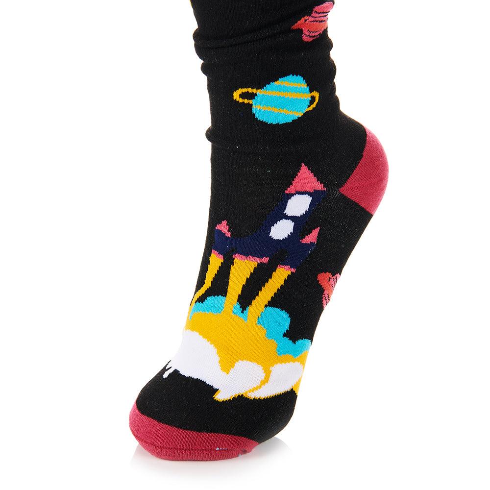Science Museum Space Socks Set of 3 - Size 8-11 Textile Accessories - Science Museum Shop