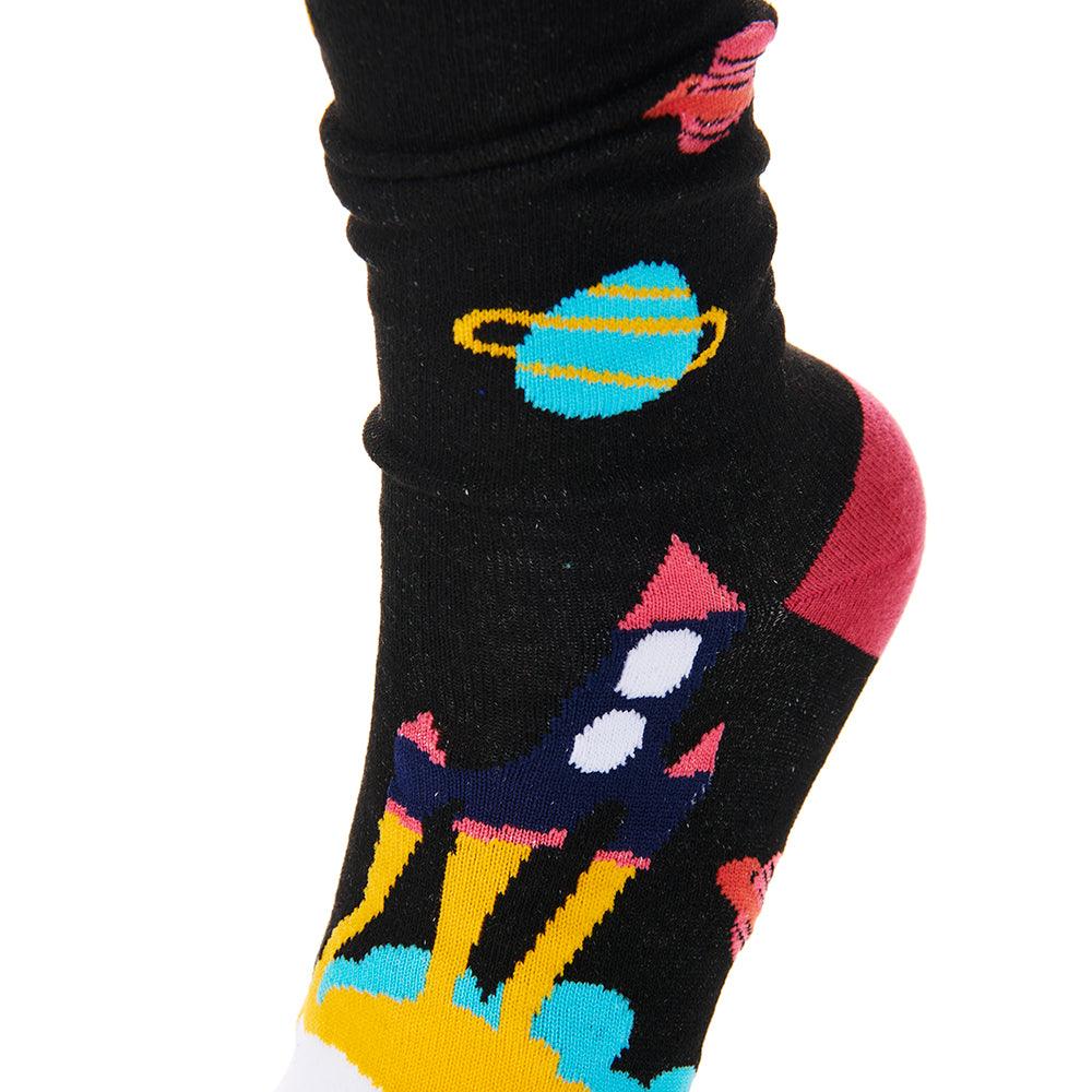 Physics Socks Rockets Science Museum Bamboo Blend Space Socks Set of 3 | Science Museum Shop