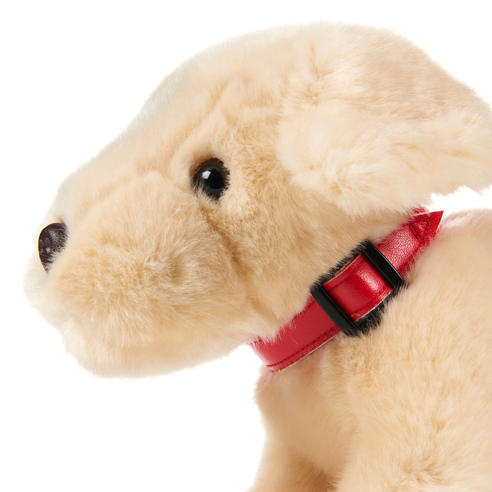 National Railway Museum Cuddly Plush Station Labrador - face- Train, Locomotive Toy & Gift -Science Museum Shop 
