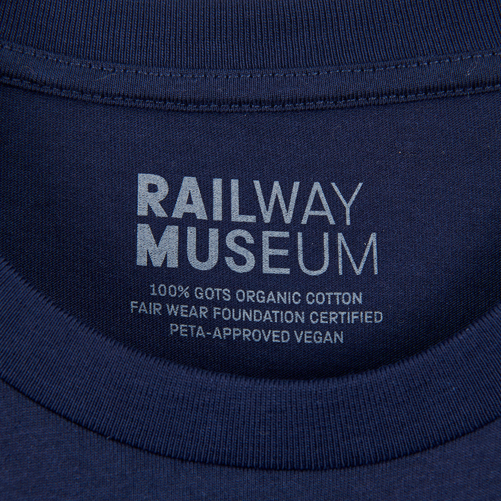 National Railway Museum Mallard Fact File T-Shirt Clothing - Science Museum Shop