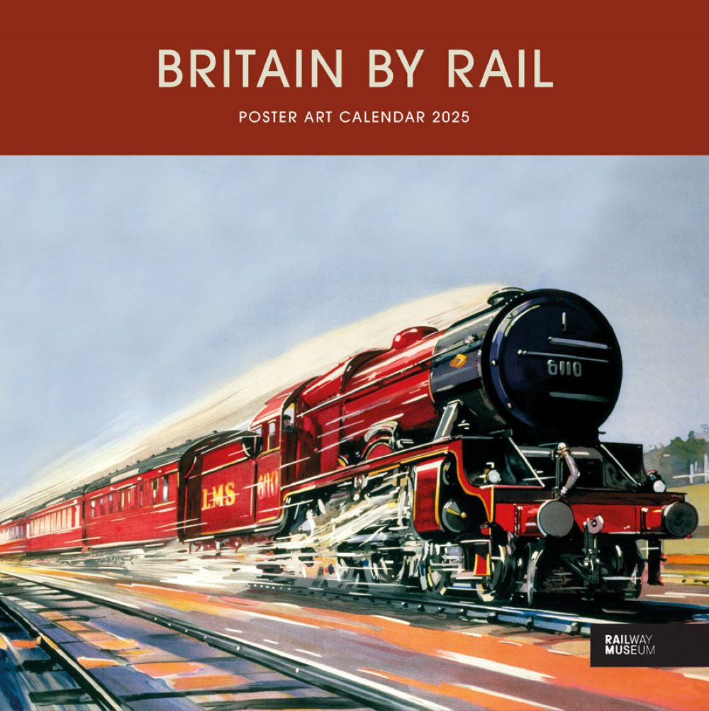 National Railway Museum - Britain By Rail 2025 Calendar - Train, Locomotive Gifts - Science Museum Shop