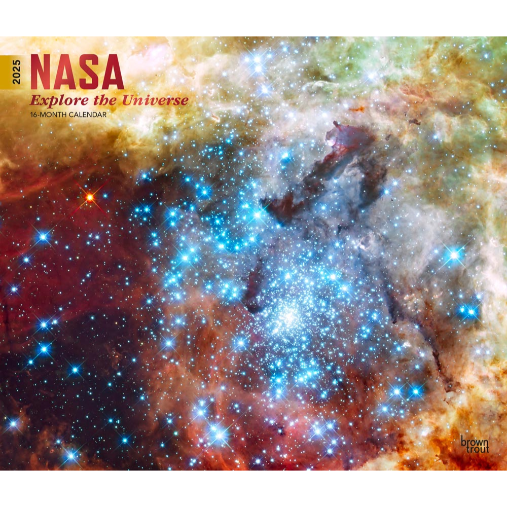 NASA 2025 Calendar - Foil Cover