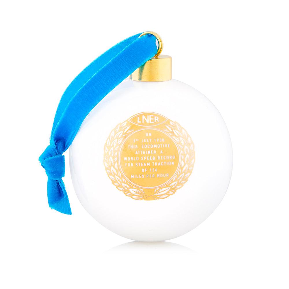 National Railway Museum Mallard Premium Bauble Decoration - Science Museum Shop