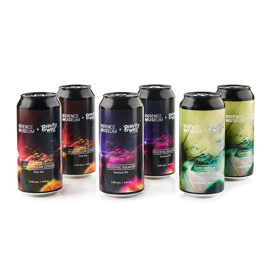 Science Museum x Gravity Well Pale Ale Beer Gift Set - With Glass