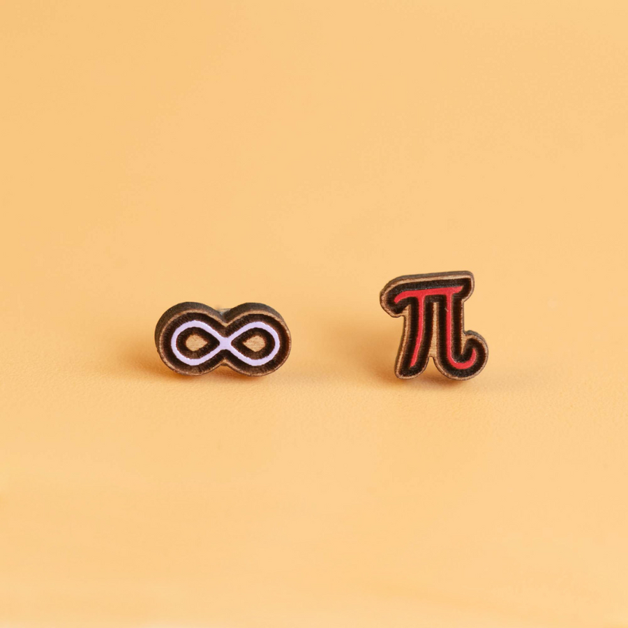 Science Museum Pi Infinity Earrings