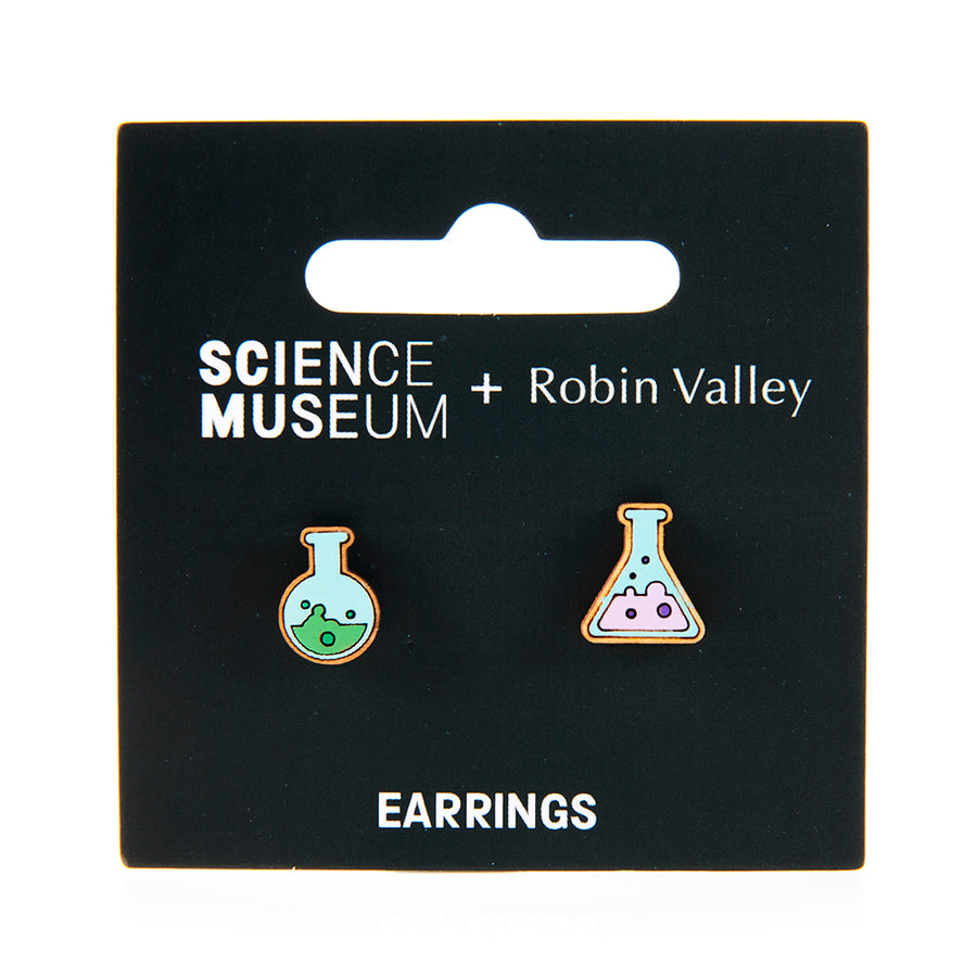 Science Museum Lab Flasks Earrings